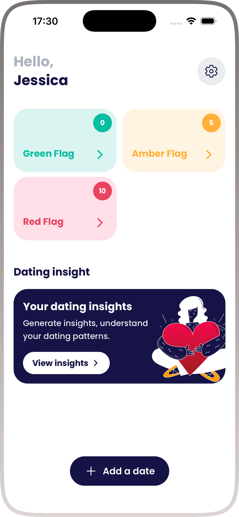 BaeFlag app screenshot